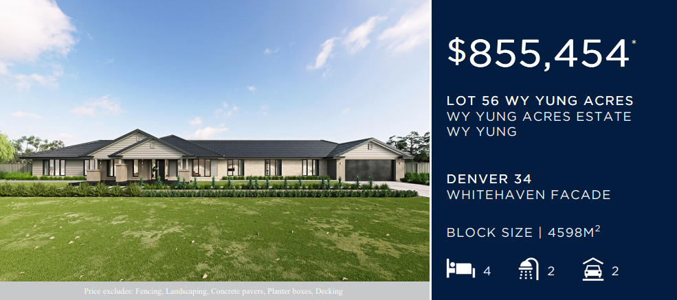 House and Land Package - Lot 56 - The Denver from Metricon