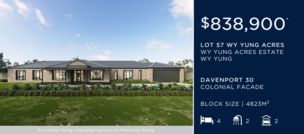 House and Land Package - Lot 57 - The Davenport from Metricon